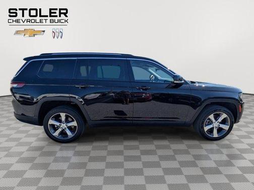 Diamond Black Crystal Pearlcoat 2022 Jeep Grand Cherokee L Limited