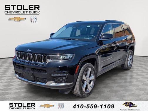 Diamond Black Crystal Pearlcoat 2022 Jeep Grand Cherokee L Limited