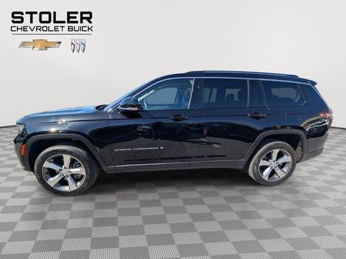Diamond Black Crystal Pearlcoat 2022 Jeep Grand Cherokee L Limited