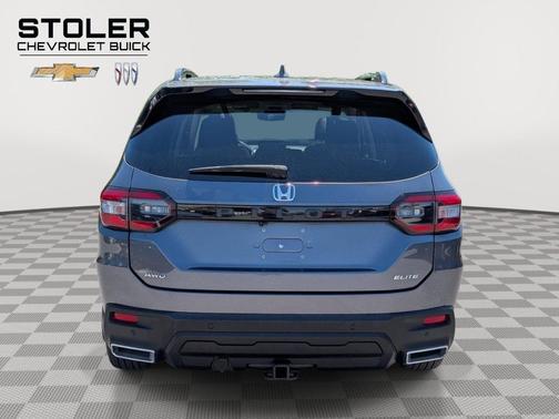 Modern Steel Metallic 2023 Honda Pilot AWD Elite