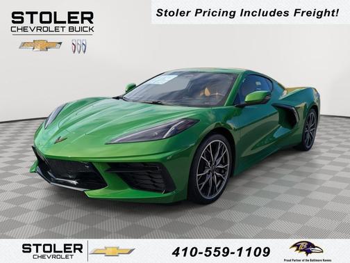 Roswell Green Metallic 2026 Chevrolet Corvette Stingray w/2LT