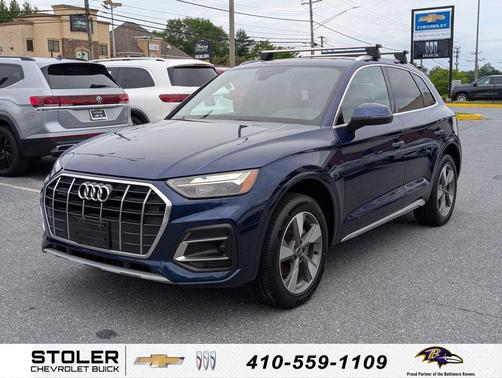 Navarra Blue Metallic 2023 Audi Q5 40 Premium