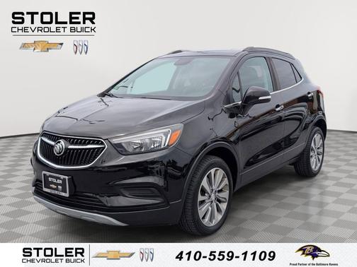 Ebony Twilight Metallic 2018 Buick Encore Preferred