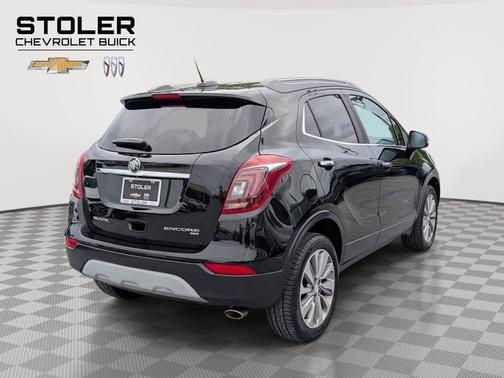 Ebony Twilight Metallic 2018 Buick Encore Preferred