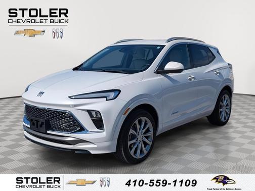 White Frost Tricoat 2024 Buick Encore GX Avenir