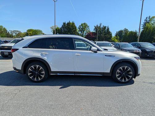Rhodium White Premium 2024 Mazda CX-90 PHEV Premium Plus