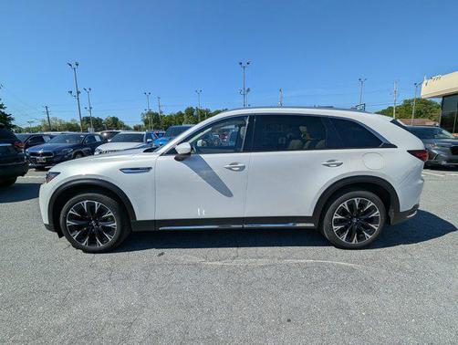 Rhodium White Premium 2024 Mazda CX-90 PHEV Premium Plus