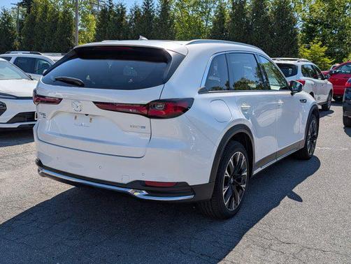 Rhodium White Premium 2024 Mazda CX-90 PHEV Premium Plus
