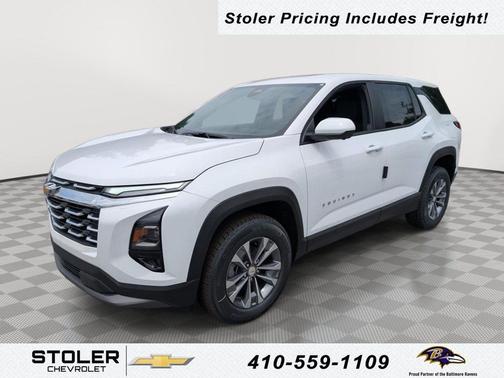 Summit White 2026 Chevrolet Equinox 1LT