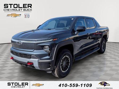 Blue Smoke Metallic 2026 Chevrolet Silverado EV Trail Boss