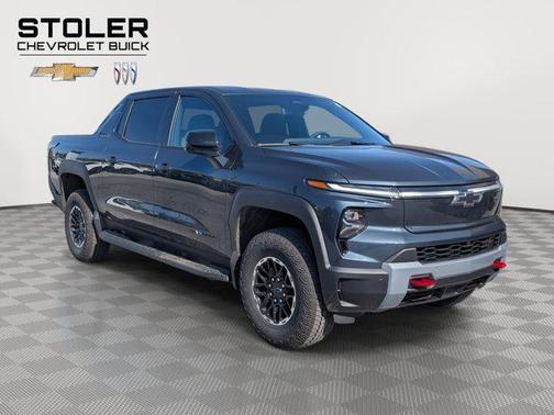 Blue Smoke Metallic 2026 Chevrolet Silverado EV Trail Boss