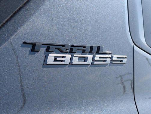 Blue Smoke Metallic 2026 Chevrolet Silverado EV Trail Boss