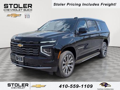 Black 2026 Chevrolet Suburban High Country, 4WD