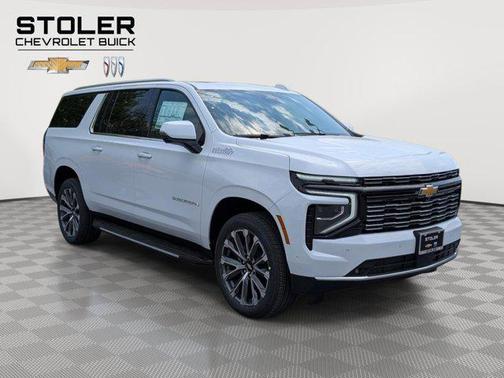 Polar White Tricoat 2026 Chevrolet Suburban High Country, 4WD