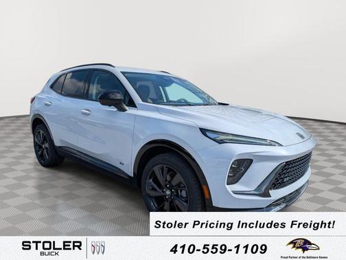 Iridescent White Tricoat 2026 Buick Envision Sport Touring AWD