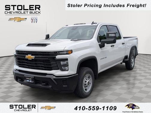 Summit White 2026 Chevrolet Silverado 2500 WT
