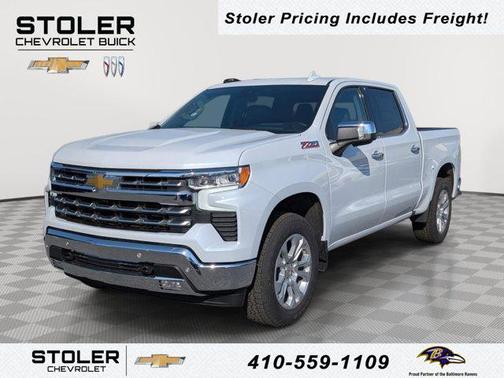 Polar White Tricoat 2026 Chevrolet Silverado 1500 LTZ