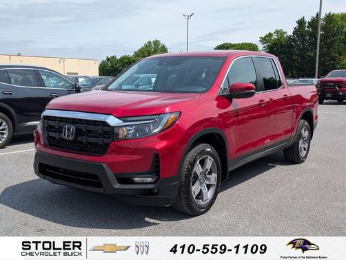 Radiant Red Metallic II 2024 Honda Ridgeline RTL