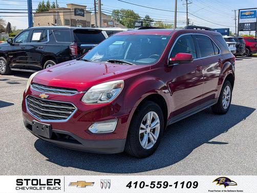 Siren Red Tintcoat 2017 Chevrolet Equinox 1LT