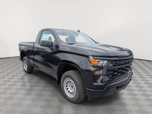 Black 2026 Chevrolet Silverado 1500 WT
