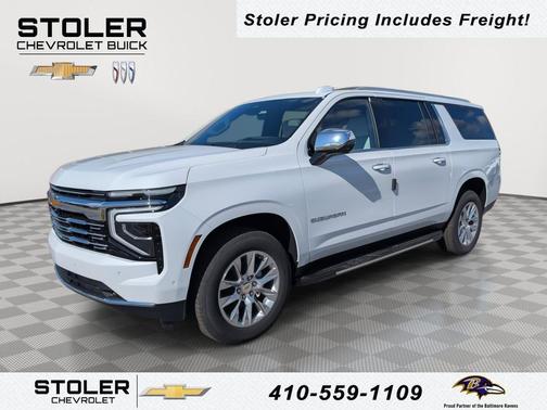 Polar White Tricoat 2026 Chevrolet Suburban Premier