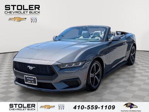 Carbonized Gray Metallic 2024 Ford Mustang EcoBoost Premium