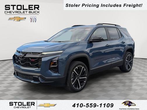 Lakeshore Blue Metallic 2026 Chevrolet Equinox AWD RS