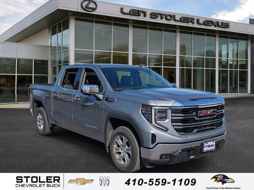 Sterling Metallic 2024 GMC Sierra 1500 SLT