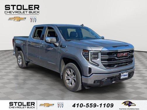 Sterling Metallic 2024 GMC Sierra 1500 SLT
