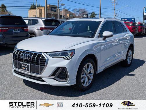 Arkona White 2024 Audi Q3 Premium 45 TFSI S line quattro Tiptronic
