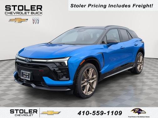 Riptide Blue Metallic 2026 Chevrolet Blazer EV SS AWD