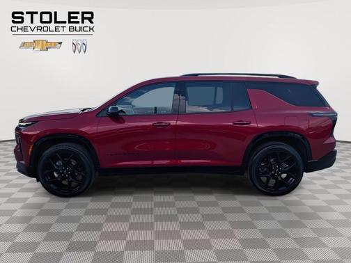 Radiant Red Tintcoat 2024 Chevrolet Traverse RS