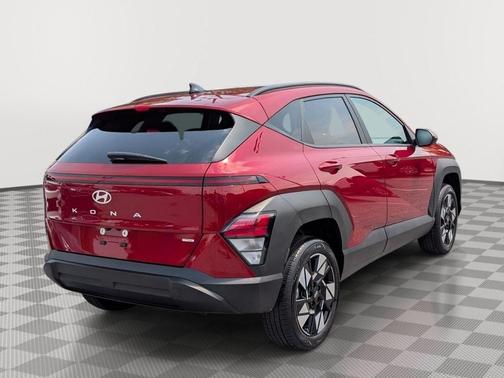 Ultimate Red Metallic 2025 Hyundai KONA SEL