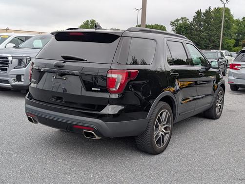 Shadow Black 2017 Ford Explorer sport