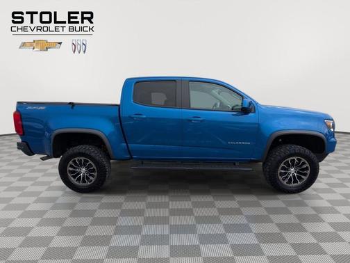 Bright Blue Metallic 2021 Chevrolet Colorado ZR2