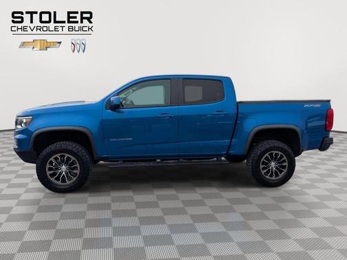Bright Blue Metallic 2021 Chevrolet Colorado ZR2