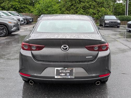 Machine Gray Metallic 2021 Mazda Mazda3 FWD w/Preferred Package