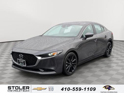 Machine Gray Metallic 2021 Mazda Mazda3 FWD w/Preferred Package
