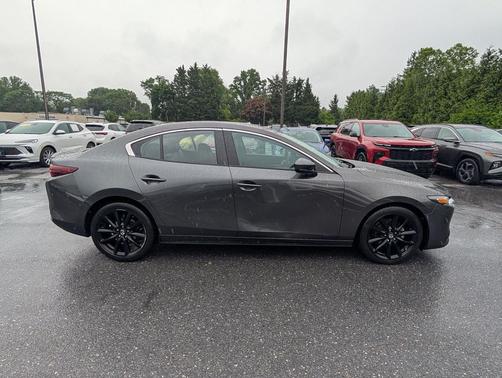Machine Gray Metallic 2021 Mazda Mazda3 FWD w/Preferred Package