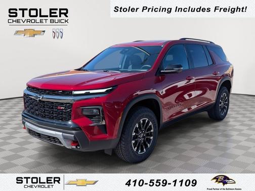 Radiant Red Tintcoat 2026 Chevrolet Traverse AWD Z71