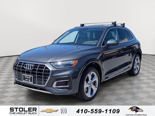 Manhattan Gray Metallic 2021 Audi Q5 45 Premium Plus