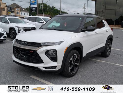 Iridescent Pearl Tricoat 2022 Chevrolet Trailblazer RS