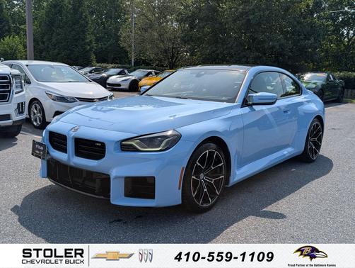 Zandvoort Blue 2023 BMW M2 Coupe