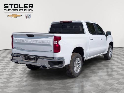 Summit White 2026 Chevrolet Silverado 1500 LT