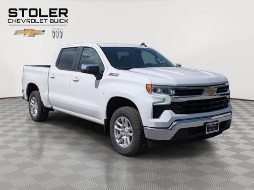 Summit White 2026 Chevrolet Silverado 1500 LT