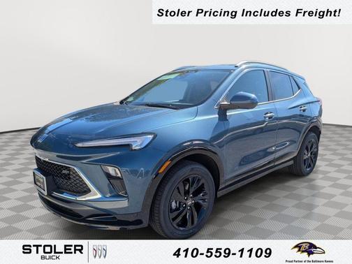 Ocean Blue Metallic 2026 Buick Encore GX Sport Touring
