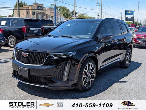 Stellar Black Metallic 2023 Cadillac XT6 Sport AWD