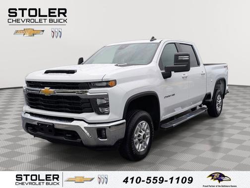 Summit White 2025 Chevrolet Silverado 2500 LT
