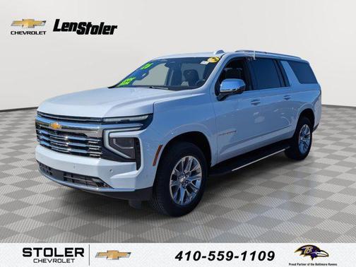 Polar White Tricoat 2026 Chevrolet Suburban Premier SUV