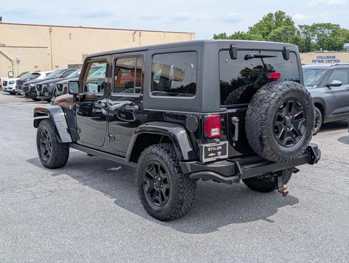 Black Clearcoat 2016 Jeep Wrangler Unlimited Backcountry